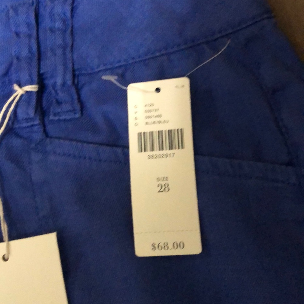 Anthropologie blue shorts - Picture 2 of 3